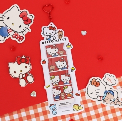 SANRIO Four Cut Photo Key Ring