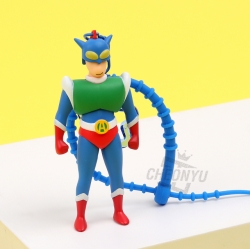 Crayon Action Mask Figure Keyring, Random