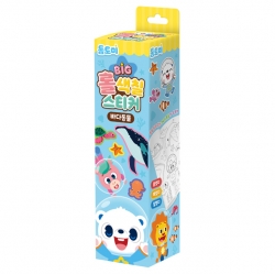 TomTommy Big Roll Color Chill Sticker-Sea Animal