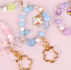 Sanrio Wish Jewel Strap Keyring, Random