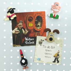 Wallace & Gromit Random Magnet ,Sets of 30pcs