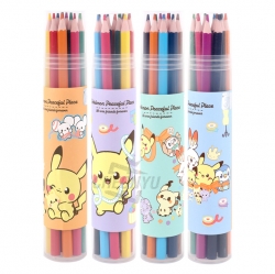 Pokemon 12‑Color Colored Pencil Set, Random