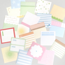 Be on :D mixed design paper sticker pack