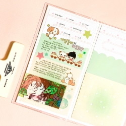 Be on :D mixed design paper sticker pack