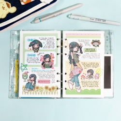 Be on :D mixed design paper sticker pack