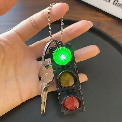 Traffic Light Keychain