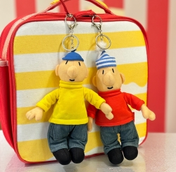 Pat and Mat Keyring