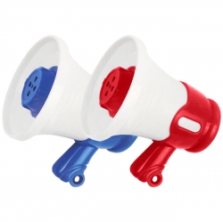 mini mega-phone keyring