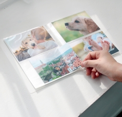 B fancy easy double 4X6 album 