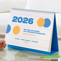 2026 Gi-Bon Big B4 Desk Calendar