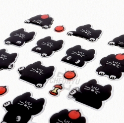 kinbor x Brunch Brother Epoxy Sticker 10ea