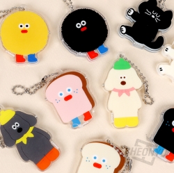 kinbor x Brunch Brother Acrylic Keyring 3pcs