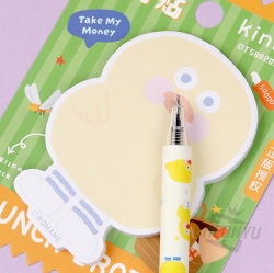 kinbor x Brunch Brother Sticky Note, Random