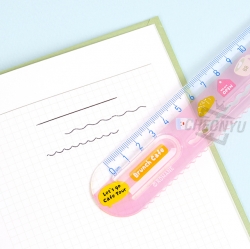 kinbor x Brunch Brother 15cm Ruler Protractor Set, Random