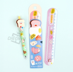 kinbor x Brunch Brother 15cm Ruler, Random