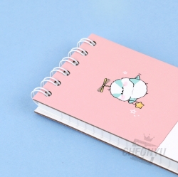 Long-tailed tit Upper-Spring Notebook,Random