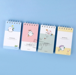 Long-tailed tit Upper-Spring Notebook,Random