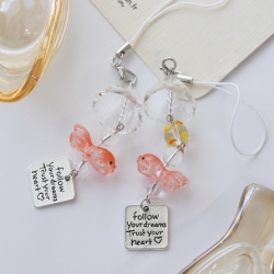 Emotional Goldfish Beads Hoo-ring Decoration AirPods Keychain Keyring