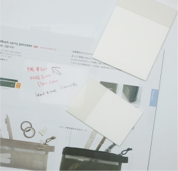 50 sheets of clear note sheet (Medium)