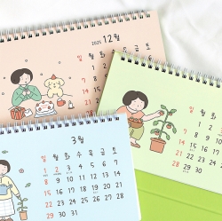 2026 Monologue Desk Calendar