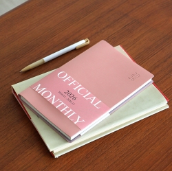 2026 Official 12months B6 Monthly Diary