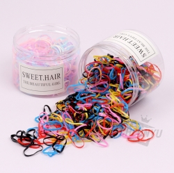 Hair rubber band (round case)