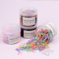 Hair rubber band (round case)