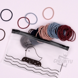 Daily Hair Rubber Band (PVC Case)