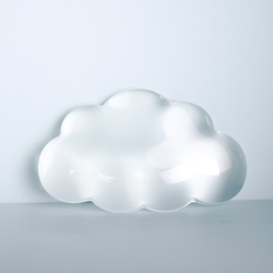 Wrist Rest Clear Cloud
