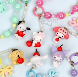 Sanrio Sugar Pop Figure Strap, Random