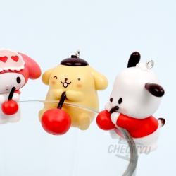 Sanrio Sugar Pop Figure Strap, Random