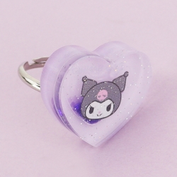 Sanrio Spangle Heart ring