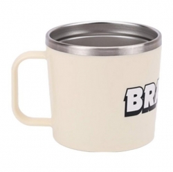 Brawl Stars Color Feeding Bottle Cleaner Stainless Steel Cup 260ml (Cream)