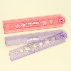 Sanrio Shaped Layered Ruler 30cm