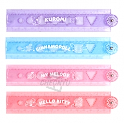 Sanrio Shaped Layered Ruler 30cm