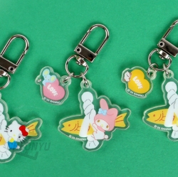 Sanrio Amulet Keyring, Random