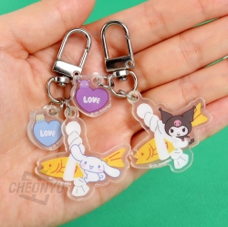 Sanrio Amulet Keyring, Random