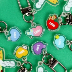 Sanrio Amulet Keyring, Random