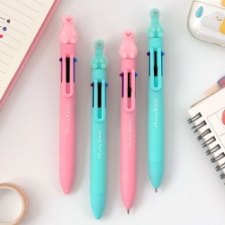 Part-Timeer Dragon 6-Color Ballpoint Pen, Random