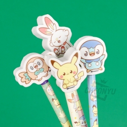 Pokémon Eraser and Pencil Set,Random