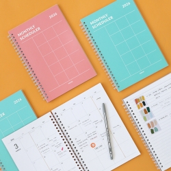 2026 Gi-Bon A5 Monthly Scheduler