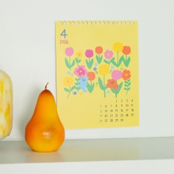 2026 Jelly Bear Desk Calendar
