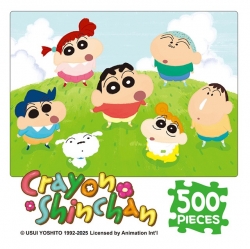 Crayon Shin-chan Jigsaw Puzzle 500PCS – Friends on the Hill