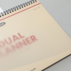 2026 Dual Desk Planner