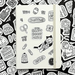 Happy Hobby Days Knitted Sticker 6 Sheets