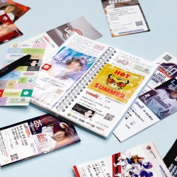 Be on :D  Handy Type Ticket Book catch your days