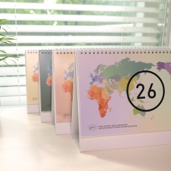 2026 WORLD WIDE DESK CALENDAR
