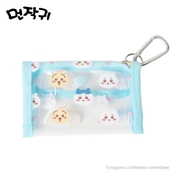 CHIIKAWA Pattern Clear Keyring Pouch