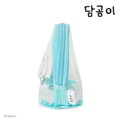 Damgom Mint Half-Moon Clear Pouch