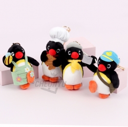 Pingu Chef Bag Charm 10cm + Random Card